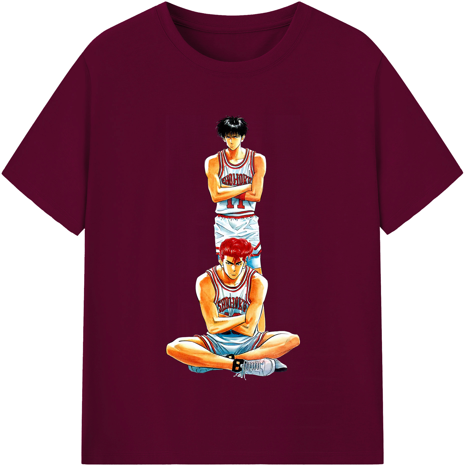 （画像用） SLAM DUNK／スラムダンク レディースカジュアルプリントTシャツ（綿100％）